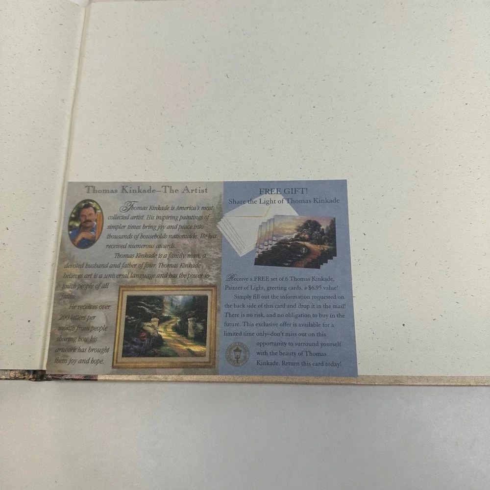 Thomas Kinkade Then and Now Remembering the Generations Family History Journal